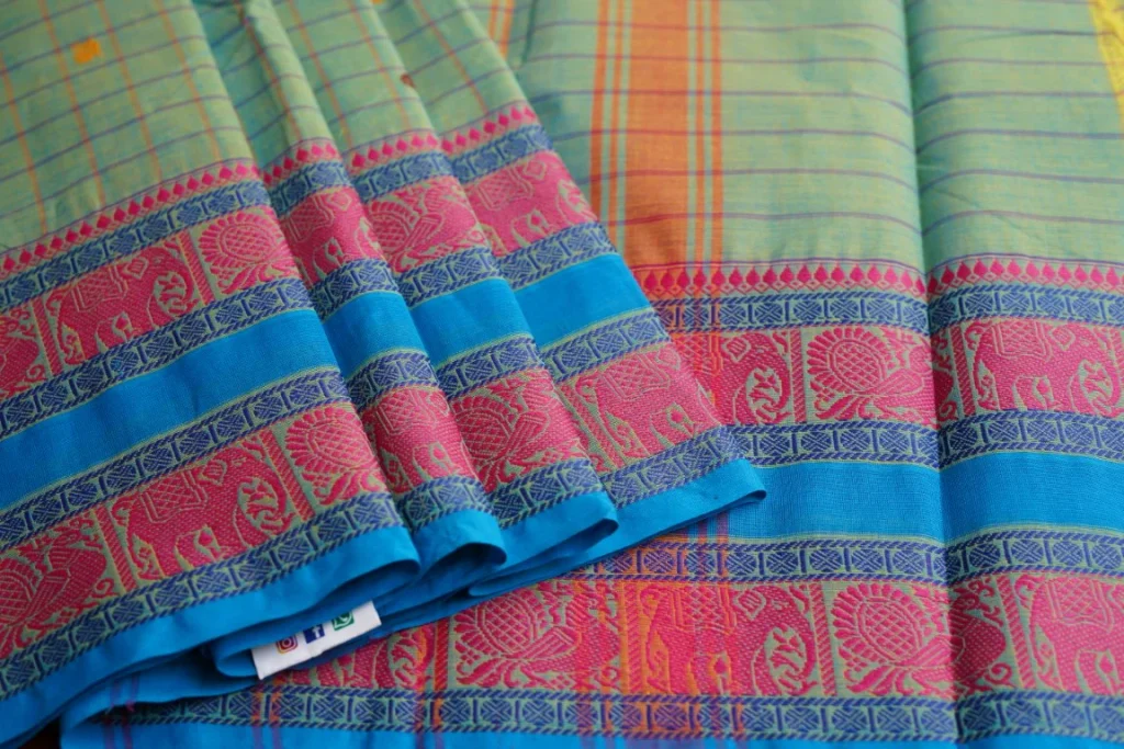 Cotton Comfort: Handloom Sarees for Lazy Days